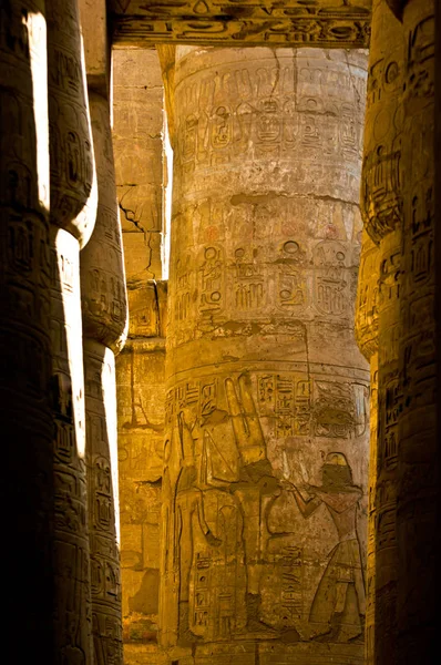 Mısır Tapınağı Karnak — Stok fotoğraf