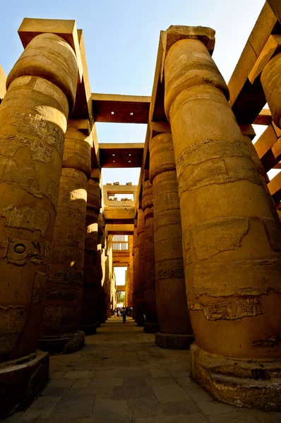 埃及卡纳克神庙 — 图库照片