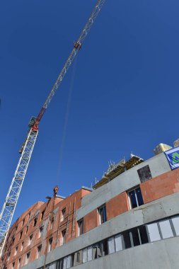 İnşaat site - Vinçler