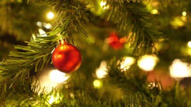 Noel Dekorasyon Balosu ve Fransa 'nın Noel Pazarı' nda Işık