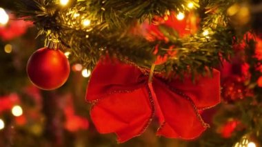 Noel Dekorasyon Balosu ve Fransa 'nın Noel Pazarı' nda Işık