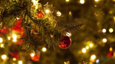 Noel Dekorasyon Balosu ve Fransa 'nın Noel Pazarı' nda Işık
