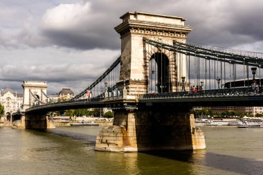 Budapeşte 'deki Zincir Köprüsü