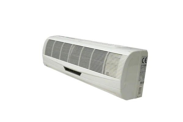 Airconditioner Het Huis Winter Verwarmen Zomer Koelen Een Witte Achtergrond — Stockfoto