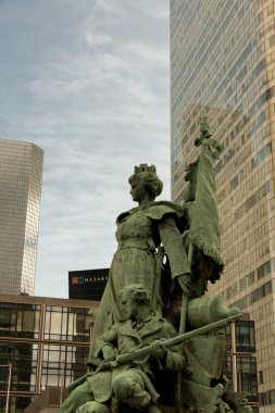 Barselona şehrinin manzarası 