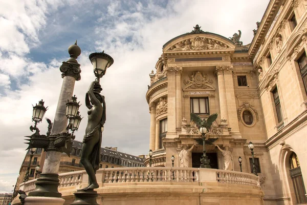 Opra National Paris Een Franse Openbare Schouwburg Onder Bescherming Van — Stockfoto