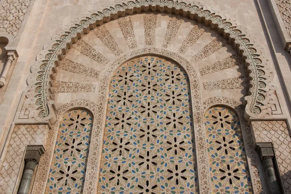 Detail Mosque Casablanca Casablanca Morocco — Stock Photo, Image