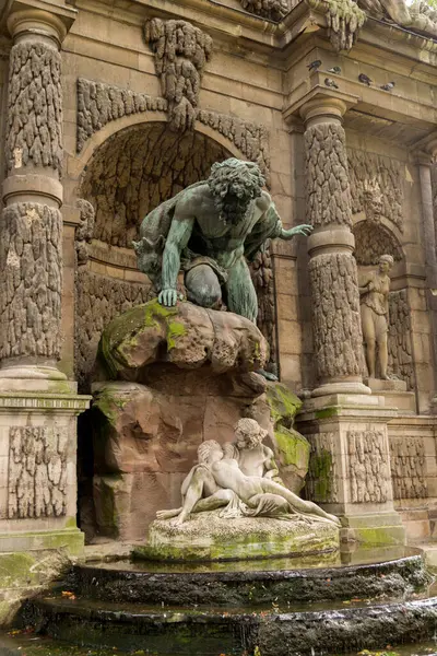 Statua Antica Fontana — Foto Stock