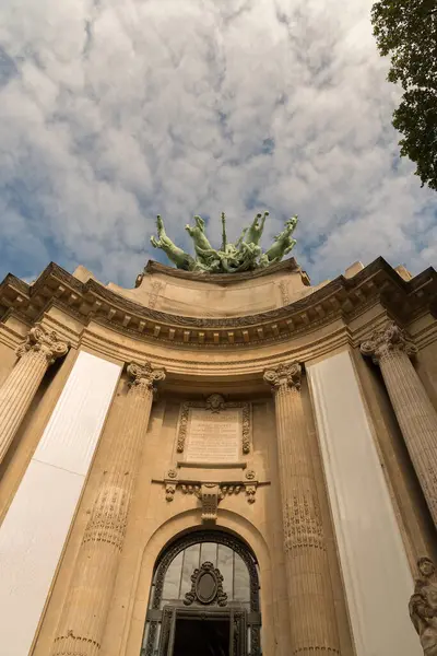 Párizs Franciaország Kilátás Párizsi Louvre Múzeumból Franciaország — Stock Fotó