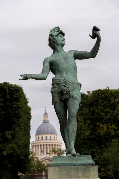 Statua Della Città Del Punto Riferimento Più Famoso Della Capitale — Foto Stock