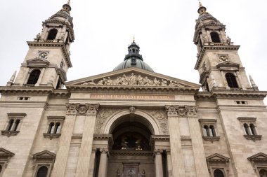Budapeşte şehrinin güzel manzarası 