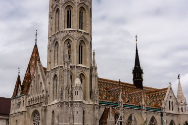 Budapeşte 'deki sarayların mimari görüşü