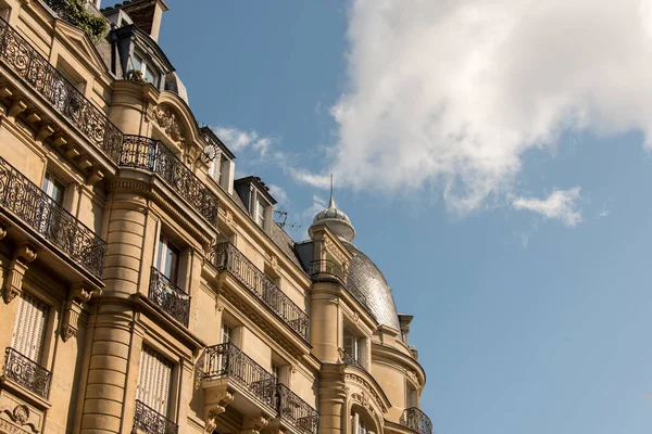 Париж Франція Типовий Вид Місті Історичної Архітектури — стокове фото