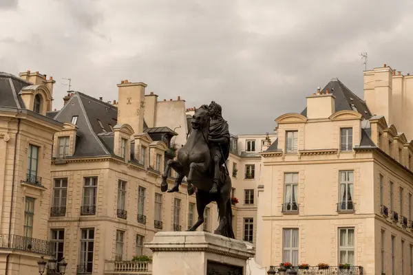法国城市巴黎的雕像 — 图库照片