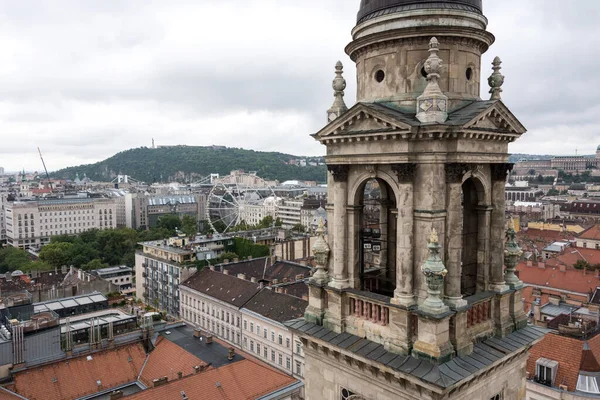 Vista Arquitetônica Palácios Budapeste — Fotografia de Stock