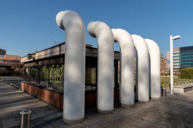 Şehrin modern mimarisi 