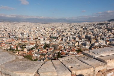 Atina akropolisi görünümünden 