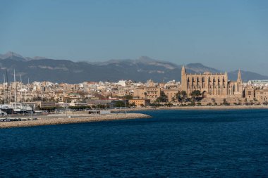 Barselona şehrinin manzarası