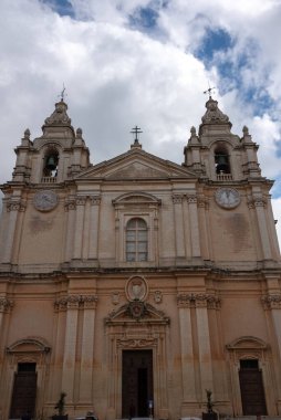 San Marino 'nun tarihi merkezinde San Francisco Kilisesi