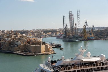 Malta şehrinde liman