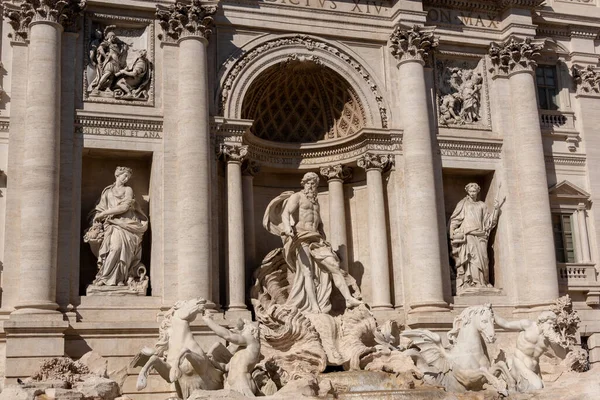 Monuments Statues Piazza Navona Rome — Stock Photo, Image