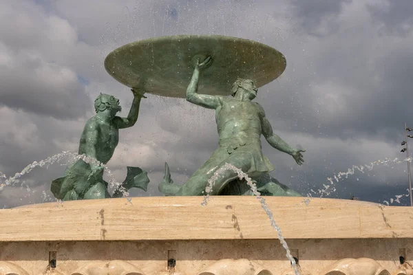 Fontana Parco Cittadino — Foto Stock