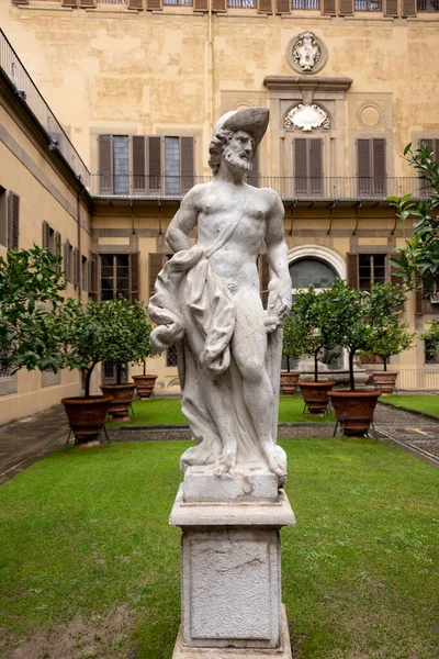 Interno Vista Con Statue Della Basilica Della Santa Annunciazione — Foto Stock