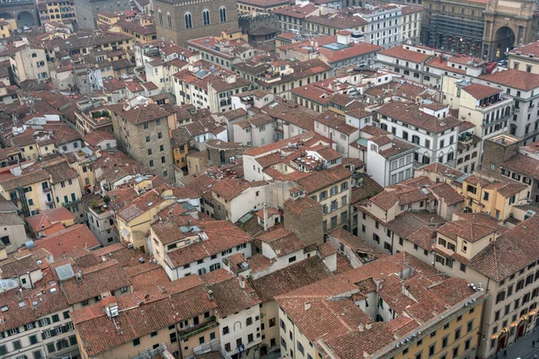 Panoramablick Von Der Spitze Der Stadt Florenz Toskana — Stockfoto