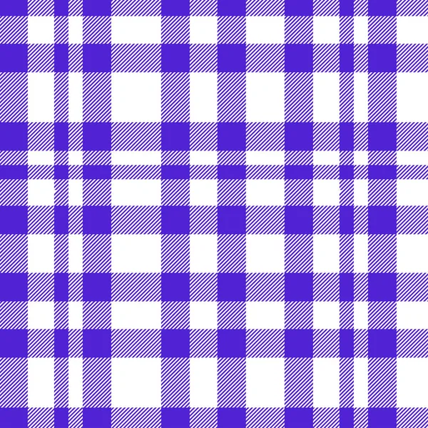 Tartan motif violet et blanc . — Image vectorielle