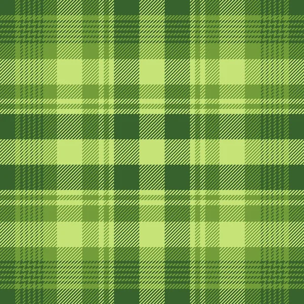 Tartan green pattern. — Stock Vector