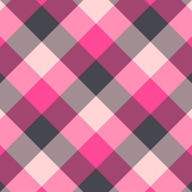 Gingham kırmızı ve siyah desen.