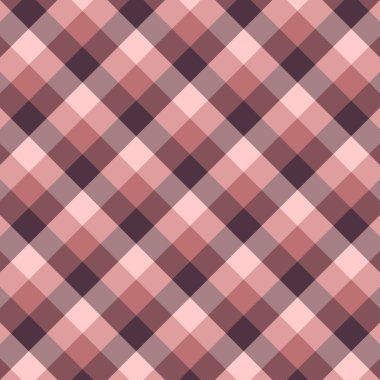 Gingham kırmızı deseni. Ekose kumaş, masa örtüsü, kıyafet, gömlek, elbise, kağıt, yatak örtüsü, yorgan ve diğer tekstil ürünleri için kumaş. Vektör İllüstrasyonu Eps 10