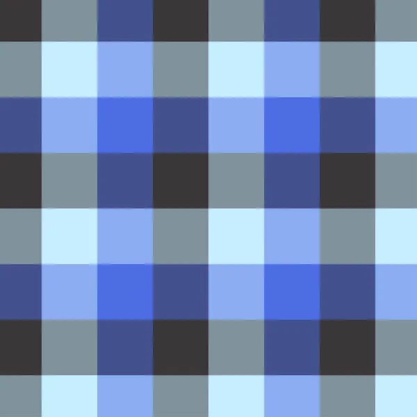 Modèle bleu Gingham . — Image vectorielle