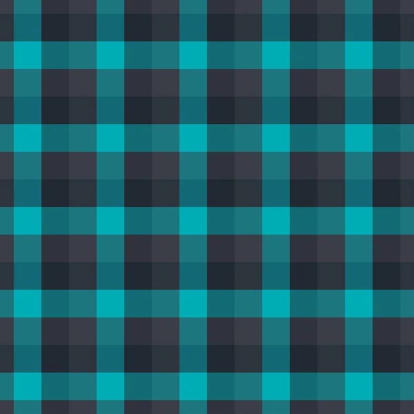 Bosque de Gingham y patrón negro . — Vector de stock