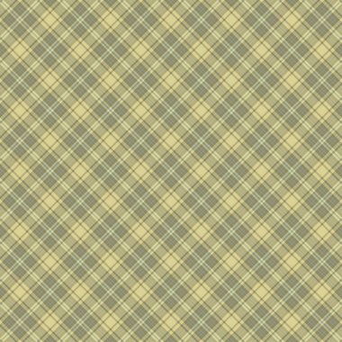 Sarı ve Siyah Tartan Deseni.