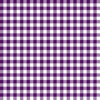 Mor Gingham pürüzsüz desen.