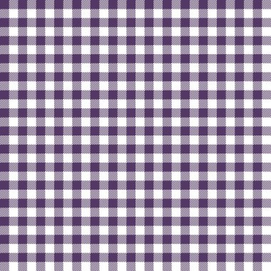Mor Gingham pürüzsüz desen.