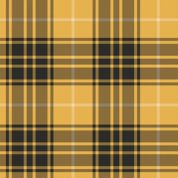 Motif sans couture orange tartan et noir . — Image vectorielle