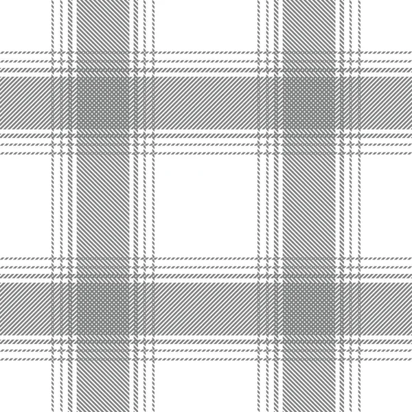 Patrón sin costura gris tartán y negro . — Archivo Imágenes Vectoriales