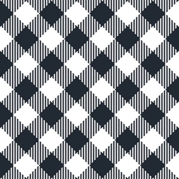 Тёмно-синий Gingham seamless pattern . — стоковый вектор