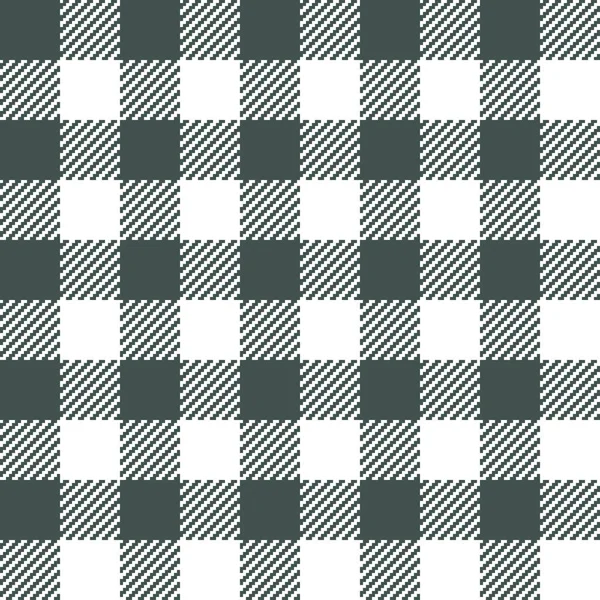 Gingham sömlöst mönster. — Stock vektor