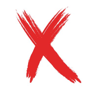 El çizilmiş kontrol listesi simgesi simgesi.