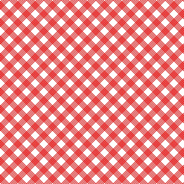Red check seamless pattern. — Stock Vector