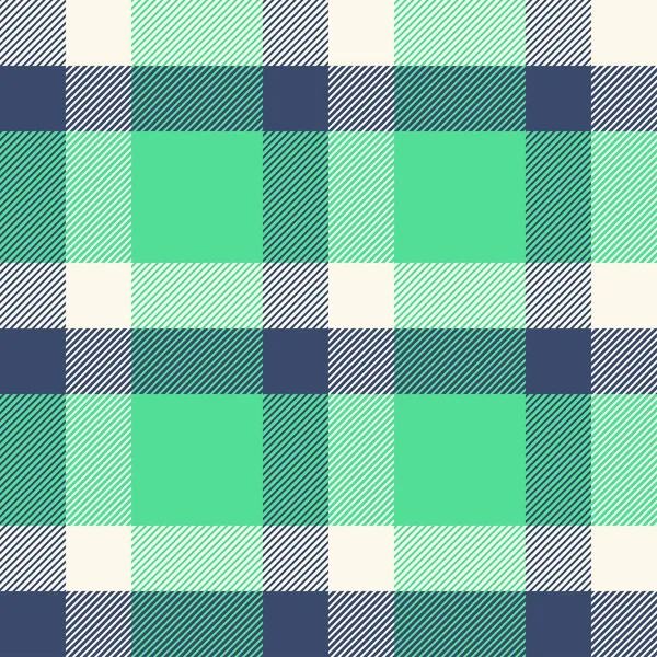 Padrão sem costura verde e azul Tartan . —  Vetores de Stock