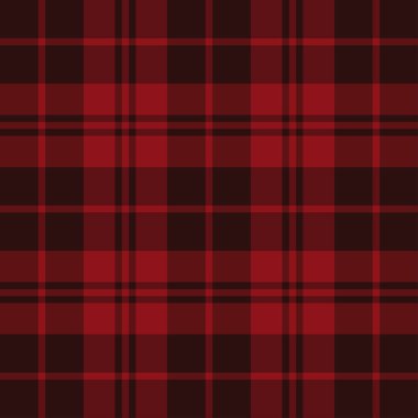 Tartan kırmızısı pürüzsüz desen.