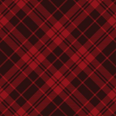 Tartan kırmızısı pürüzsüz desen.