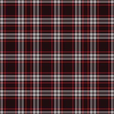 Tartan kırmızı ve siyah pürüzsüz desen.