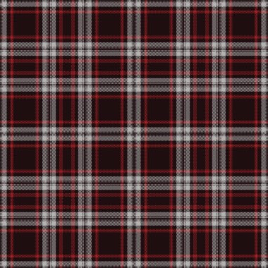 Tartan kırmızı ve siyah pürüzsüz desen.