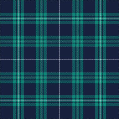 Scottish plaid checkered vector pattern.