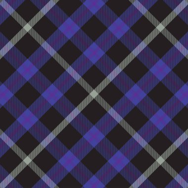 Scottish plaid checkered vector pattern.